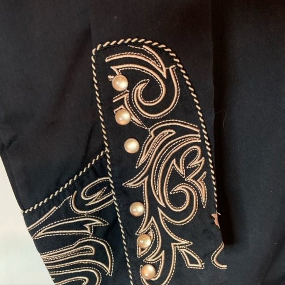 EUC VINTAGE SCULLY WESTERN SHIRT SZ SML - Picture 4 of 6